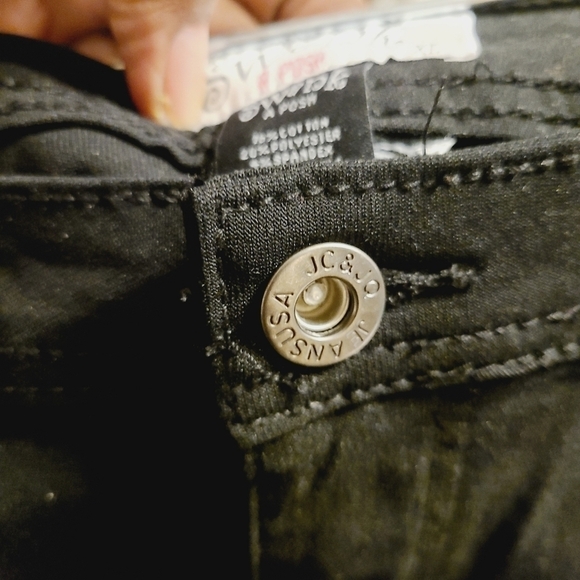 Swank A Posh | Women's Black Stretchy Skinny Jeans (Size XL) - Picture 3 of 11